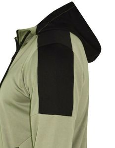 Conjunto Deportivo con Capucha para Hombre, Color Sólido, Manga Larga, Cierre Frontal con Cremallera, Transpirable, Ecológico, Resistente al Viento, Corte Regular, Ropa de Invierno - Product Image 4