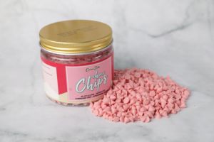 Compound Strawberry Chocolate Chips Cocoa 1KG HALAL Baking Biscuits & Cookies Wholesale OEM/ODM Manufacture Overseas Supplier - Product Image 2