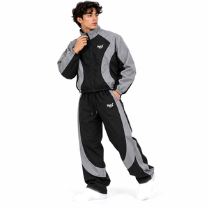Vestes coupe-vent tendance en nylon imperméable et coupe-vent à capuche, avec fermeture éclair, personnalisables et changeantes de couleur, pour la course en extérieur - Product Image 4