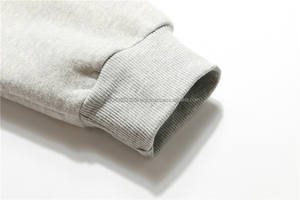 เสื้อฮู้ดผู้ชายทรงคาร์ดี้บ็อกซี่ใส่ได้พอดีตัวเสื้อซักกรดพัฟพิมพ์ลายนูน - Product Image 4