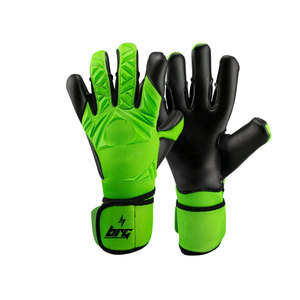 Gants de gardien de but de football personnalisés, paume en latex allemand professionnel, haute adhérence, protection des doigts, pour matchs - Product Image 1