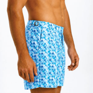 <b>Mens</b> Quick Dry Swim Shorts Beach Board Shorts Custom OEM ODM Factory Lightweight Summer Surf <b>Trunks</b> Wholesale Supplier Exporters - Product Image 3