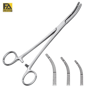คีมหนีบห้ามเลือดแบบโค้ง Heaney Modified Hemostatic Forceps ได้รับการรับรองมาตรฐาน CE ระดับ Class I สำหรับการผ่าตัด ใช้งานด้วยมือ - Product Image 1