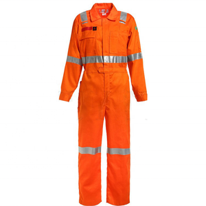 Arc Flash Electrical Safety Protective Uniforms Workwear Clothing Fire Safety Working Suit 100% Cotton Hi-vis Workwear - Product Image 1