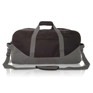 Sac de sport Huzu Enterprises HE-SB-1104 bleu 600D 50-70L avec bandoulière et poche avant pour la gym, le fitness et les voyages - Product Image 5