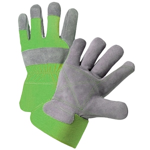 Guantes de Seguridad de Cuero Vacuno Reforzado para Trabajo Pesado, Marca Canadian Rigger, para Protección de Manos y Brazos en la Industria y el Hogar - Product Image 3