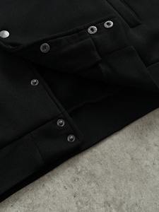 <b>Men</b>’s Polyester Cotton Baseball <b>Jacket</b> Casual Knitted Fabric Varsity <b>Jacket</b> Classic Bomber <b>Jacket</b> <b>Lightweight</b> Streetwear <b>Jacket</b> - Product Image 6