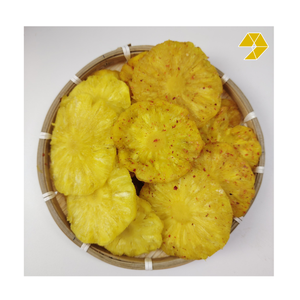 Soft <b>Dried</b> Pineapple Natural Tropical <b>Fruit</b> <b>No</b> <b>Sugar</b> <b>Added</b> AD Fruits OEM/ODM Dehyrated Pineapple Available Packing Small Zip Bag - Product Image 4