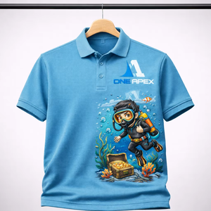 Polo Personalizado Premium para Hombre – Manga Corta, Transpirable, Mezcla de Algodón, Ropa Casual y Deportiva con Logotipo OEM - Product Image 1