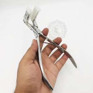 Nastro In pinza per Extension per <span class=keywords><strong>capelli</strong></span> con Silicone su punto argento finissaggio sostenibile per Extension pinze rivestimento personalizzato accettato - Product Image 1