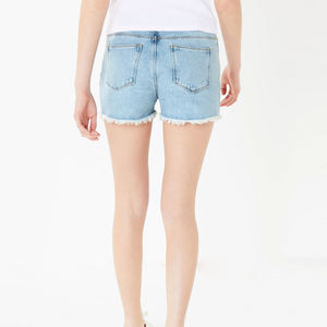 Shorts de Mezclilla de Diseño Único para Mujer, Cintura Alta, Seis Bolsillos, Calidad Premium, Ropa Casual de Verano, Personalizables - Product Image 5