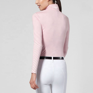 Camisa de Competición Profesional Ligera para Mujer con Logotipo Personalizado OEM, Capa Base de Alto Rendimiento, Proveedor Suplex/Robex - Product Image 1