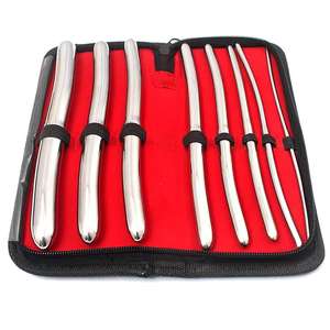 ชุดเครื่องมือขยายปากมดลูกแบบสองด้าน Hegar จำนวน 8 ชิ้น ได้รับการรับรองมาตรฐาน CE เครื่องมือผ่าตัดแบบใช้ซ้ำได้ เกรดทางการแพทย์ - Product Image 2