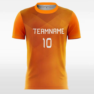 Maillot de football unisexe RICSA rose imprimé par sublimation, col rond, séchage rapide, polyester, pour adulte, avec nom d'équipe et logo frontal 10 - Product Image 3