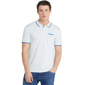 เสื้อโปโลปักลายแฟชั่นฤดูร้อนสไตล์ธุรกิจหรูหราสำหรับผู้ชาย แขนสั้น ผ้าไม่ยับ พิมพ์ลาย - Product Image 5