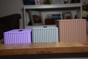 Boîte à mouchoirs en MDF de qualité supérieure avec résine et nacre, pour la table et la décoration intérieure, au meilleur prix - Product Image 2