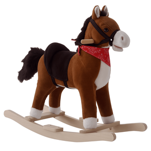Cavallo a dondolo in legno per bambini - Product Image 6