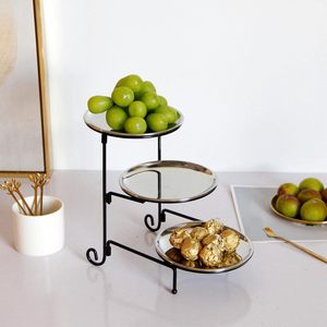 Mini Soporte para Pasteles y Cupcakes con Bandeja de Servicio Desmontable, Exhibidor de Postres para Fiestas y Decoración del Hogar - Product Image 4