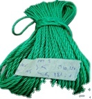 Corde tressée colorée en polypropylène, polyester, nylon pour jardinage, artisanat, usage agricole, ensemble d'outils pour maçonnerie, garantie 3 ans