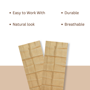 Rouleau de tissu en toile de jute, toile de jute fine, écologique, naturelle, pour la fabrication de sacs, la couture, l'artisanat et l'emballage durable - Product Image 6