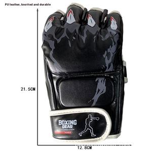 Guantes Profesionales de Combate de Medio Dedo para MMA, Muay Thai, Sanda y Boxeo, para Adultos - Product Image 2