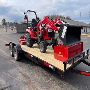 Tracteur tondeuse à gazon Massey Ferguson GC1725M robuste 4x4, moteur 40 CV avec pompe de boîte de vitesses et roulement pour usage agricole et de jardin - Product Image 2