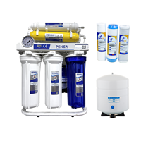 Usine vente 6 étapes osmose inverse système de Purification de l'eau maison potable ménage sous évier RO purificateur d'eau filtre usine