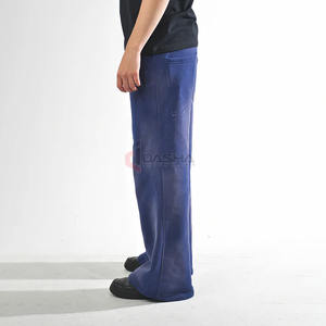 Pantalones Deportivos de Invierno para Hombre, Corte Regular, 100% Algodón, Personalizados |   Pantalones Deportivos de Pierna Recta con Cordón Ajustable |   Pantalones Casuales Transpirables |   OEM - Product Image 6