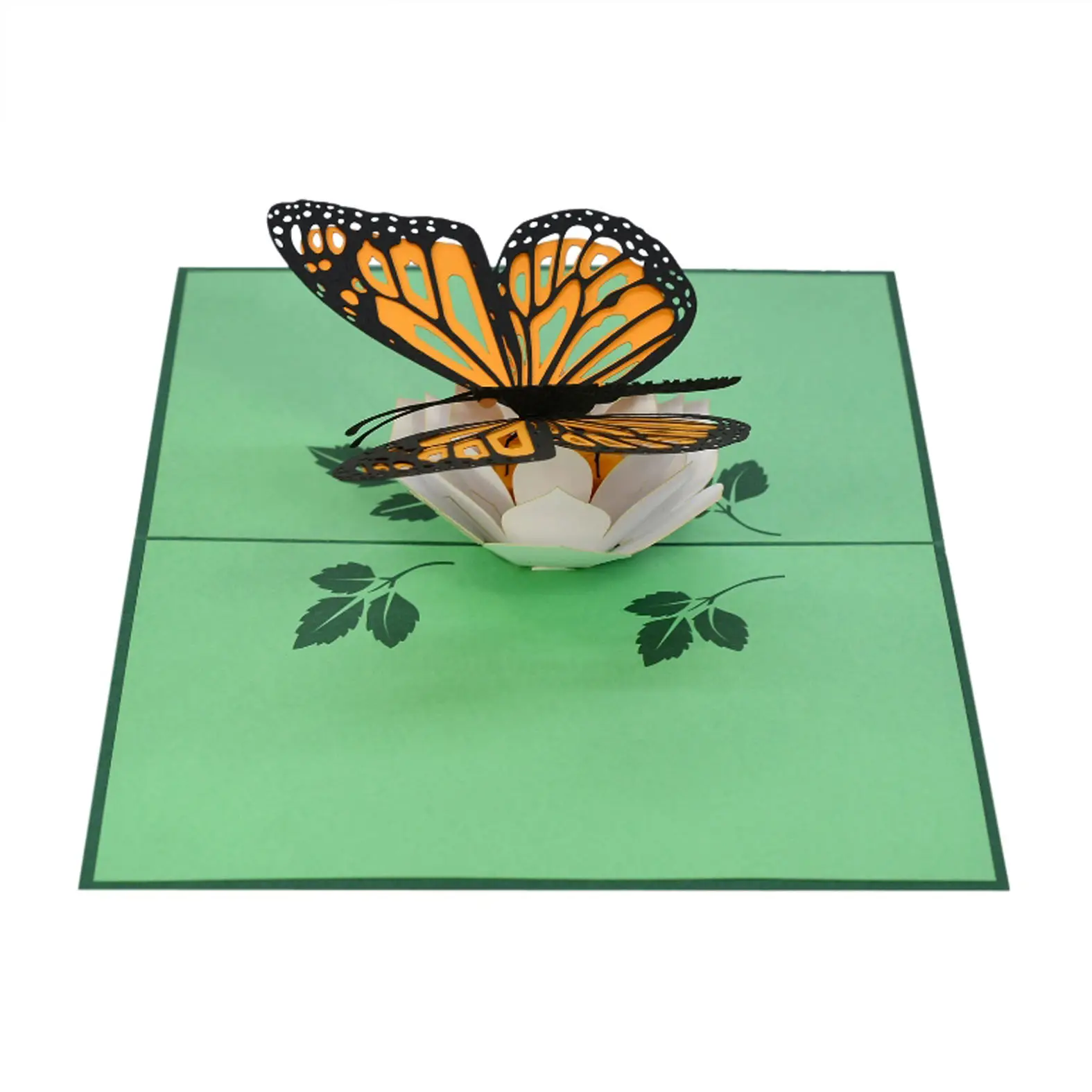 New butterfly 3D animal greeting cards for Birthday of wife or girlfriend Wholesale from Vietnam HMG popup paper