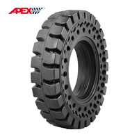 APEX Hochleistungs-Vollgummireifen für Radlader |   Pannensicherer Ersatz für 10.0/75-15.3, 11.5/80-15.3 & 33-15.5