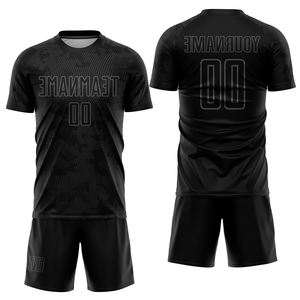 Conjuntos de Uniformes de Fútbol Personalizables de Poliéster para Jóvenes y Adultos, para Entrenamiento y Clubes, con Nombre del Equipo y Logotipo en Varios Colores - Product Image 4