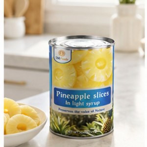 International Standard Hot Sale Made In Vietnam <b>Cheap</b> Price Canned Pineapple <b>Rings</b> in Light Syrup In Bulk - Product Image 3