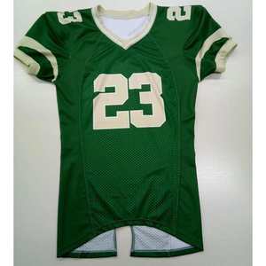 Camiseta de Fútbol Americano Sublimada Multicolor con Diseño Personalizado, Pantalones Cortos para Hombre, 100% Poliéster, Ropa Deportiva de Alta Calidad - Product Image 1