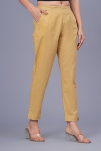Pantalones de Algodón Premium para Mujer con Ajuste Cómodo, Diseño Elegante, Uso Diario, 2 Bolsillos Laterales - Product Image 5