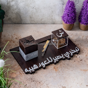 Quemador de Incienso de Madera Natural Premium con Forma de Estrella de Anís para Regalos de Ramadán y Decoración del Hogar, para Uso Religioso - Product Image 4