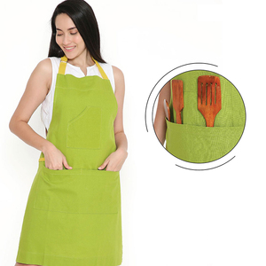 Delantal de Cocina Ecológico OEM para Chefs, Trabajadores de Procesamiento de Alimentos y Limpieza del Hogar, con Logotipo y Color Personalizados - Product Image 4