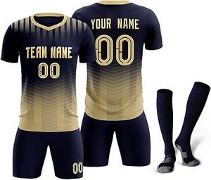 Uniforme de Fútbol sin Mangas de Último Diseño, 100% Poliéster, Nuevo Estilo, Personalizable con Logotipo Profesional para Adultos, Calidad Premium, Color Personalizado - Product Image 1