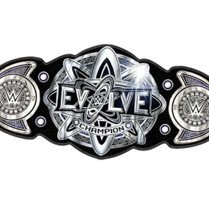 Cinturón de Campeonato WWE Evolve Personalizable de Alta Calidad en Negro y Plata, Cinturón Deportivo Personalizado, Edición de Coleccionista - Product Image 5