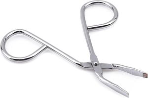 Pinzas para Cejas de Alta Calidad, Tijeras de Acero Inoxidable con Punta Inclinada, Pinzas para Cejas, Tijeras para Pestañas - Product Image 5