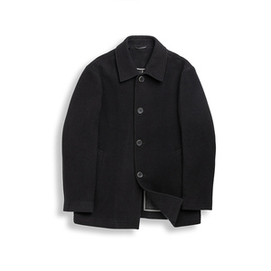 Manteau court pour homme style britannique, simple boutonnage, décontracté, pour le quotidien, mode automne-hiver - Product Image 5