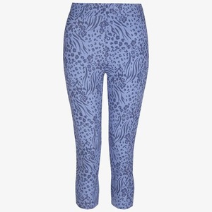 Leggings Capri pour femmes grandes tailles, taille haute élastique avec cordon de serrage, couleur unie, séchage rapide, décontractés, pour entraînement, yoga, course à pied, fitness - Product Image 3