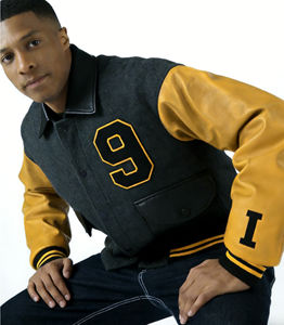 เสื้อแจ็คเก็ตวาร์ซิตี้ปักอักษรแบบกำหนดเองสำหรับผู้ชาย แจ็คเก็ตผู้ชาย ผ้าขนสัตว์ หนัง แจ็คเก็ตเบสบอล บอมเบอร์ สตรีทแวร์ แฟชั่นฤดูหนาว - Product Image 3