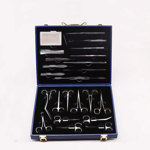 ชุดเครื่องมือศัลยกรรมความงามคุณภาพสูง DENTRIC IMPLANTS SX-74 23 ชิ้น ชุดเครื่องมือผ่าตัดเสริมจมูก ชุดอุปกรณ์เสริมจมูก คีมถอนเยื่อเยื่อหุ้มกระดูก - Product Image 2
