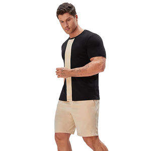 Conjunto de Ropa para Hombre, Camiseta y Pantalones Cortos, Transpirable, Estilo Veraniego, Nuevo 2026, Holgado, de Manga Corta - Product Image 4