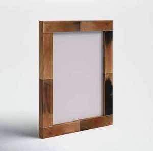 Cadre de miroir en argent incrusté, design moderne fait main, décoration murale écologique pour Bar Mitzvah - Toutes les tailles disponibles - Product Image 4