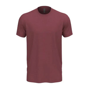 Camiseta de Hombre con Logotipo Personalizado, 100% Poliéster, Cuello Redondo Suave, Premium 180g, Transpirable, Estilo Casual Elegante, Color Liso, Fabricante OEM - Product Image 5