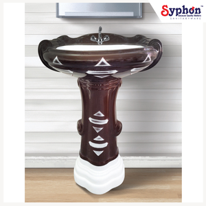 Worldwide Selling Outstanding Quality <b>Vintage</b> Style Ceramic <b>Pedestal</b> Hand Wash Basin <b>Sink</b> at Competitive Wholesale Rates - Product Image 1