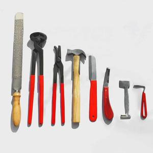 Professional 8 Piece Hand <b>Tool</b> Kit in Protective Suede Leather <b>Roll</b> Pouch for Automotive Repair and Metalworking Tasks - Product Image 3