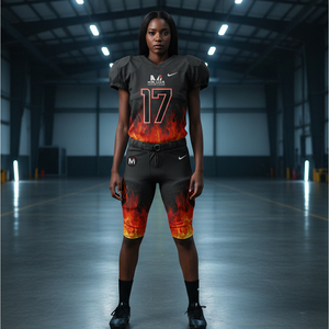 Uniforme de Fútbol Americano Personalizado con Sublimación Completa, Equipación de Equipo, Malla Transpirable, Tela de Secado Rápido para Todas las Ligas - Product Image 6