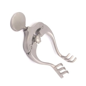 Retractor Quirúrgico Jansen de Acero Inoxidable de 100 mm, Punta Roma, 25-042-100, Juego de Instrumentos Manuales para Retracción Suave de Tejidos - Product Image 2